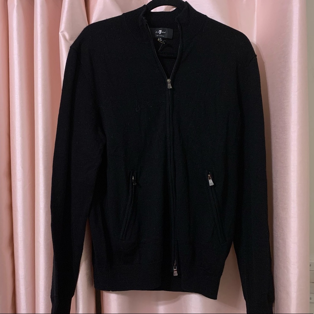 7 For All Mankind Funnel Cardigan